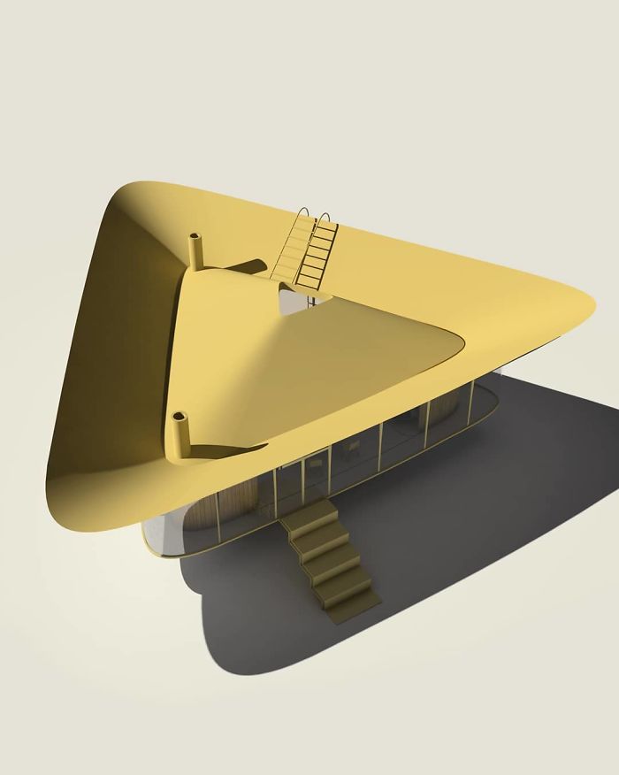 Summer House Designed With A Pool On Its Roof Can Be As Open Or As Closed As The Homeowner Desires Summer House Designed With A Pool On Its Roof Can Be As Open Or As Closed As The Homeowner Desires