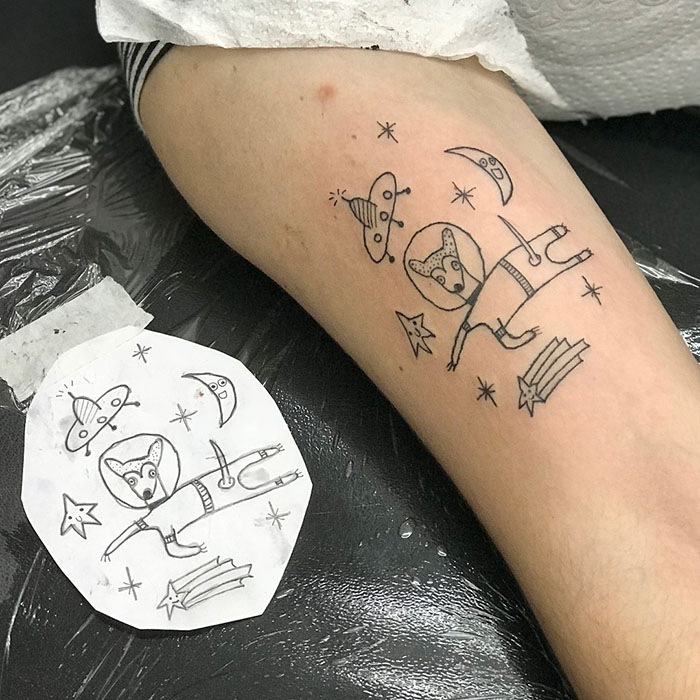 This Tattoo Artist Can’t Draw And That’s Precisely Why Her Clients Choose Her (30 New Pics) This Tattoo Artist Can’t Draw And That’s Precisely Why Her Clients Choose Her (30 New Pics)