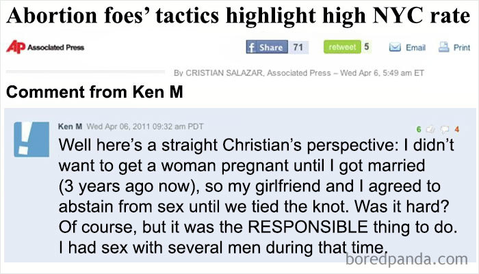30 Hilarious Intentionally Stupid Comments By Ken M