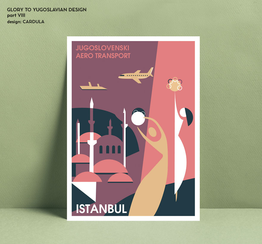 I Redesigned Famous Yugoslavian Posters To Bring Back Good Memories (New Pics)