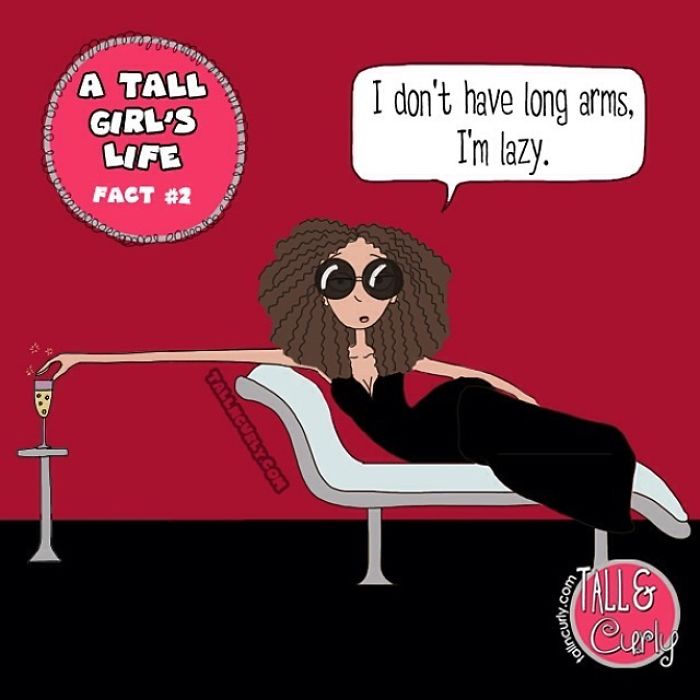 I Draw Comics About My Life And The Struggles Of Being A Tall Girl (30 Pics) I Draw Comics About My Life And The Struggles Of Being A Tall Girl (30 Pics)