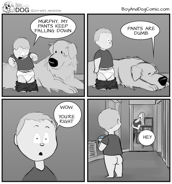 Father Illustrates The Friendship Between His Baby And Their Dog (30 New Comics) Father Illustrates The Friendship Between His Baby And Their Dog (30 New Comics)