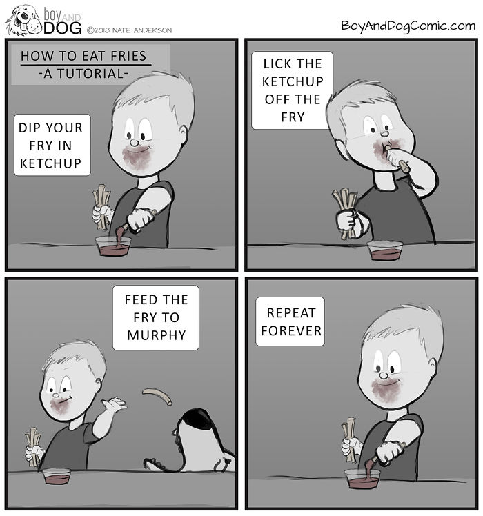 Father Illustrates The Friendship Between His Baby And Their Dog (30 New Comics) Father Illustrates The Friendship Between His Baby And Their Dog (30 New Comics)