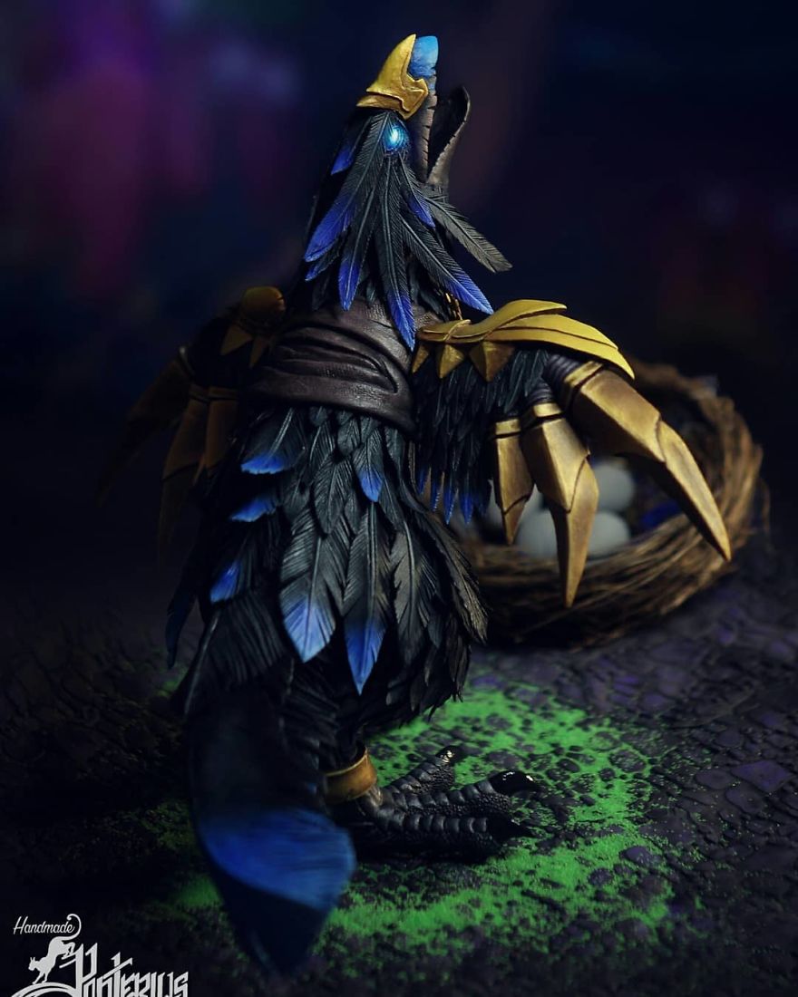 I Craft Magical Creatures Straight Out Of World Of Warcraft Which Take About 2 Months To Make
