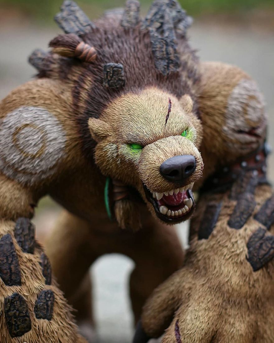 I Craft Magical Creatures Straight Out Of World Of Warcraft Which Take About 2 Months To Make