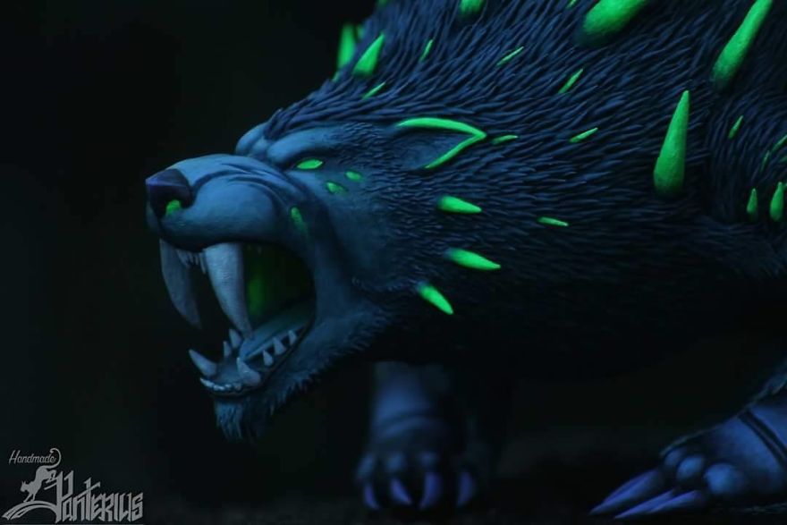 I Craft Magical Creatures Straight Out Of World Of Warcraft Which Take About 2 Months To Make