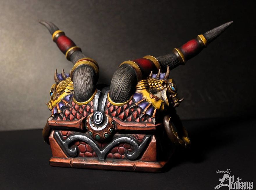 I Craft Magical Creatures Straight Out Of World Of Warcraft Which Take About 2 Months To Make