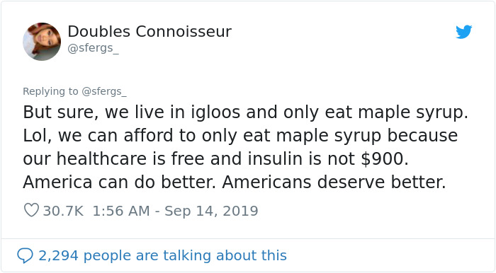 Guy Insults Canada, But This Girl Defends It With Some Truth Bombs That Get Over 1M Likes And Retweets Guy Insults Canada, But This Girl Defends It With Some Truth Bombs That Get Over 1M Likes And Retweets