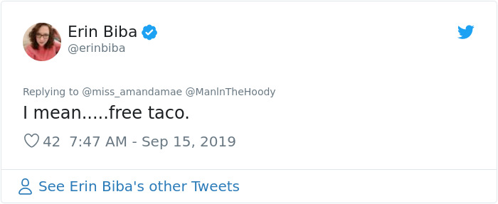 Librarian Shares Photo Of A Taco She Found In A Returned Library Book Baffling The Internet