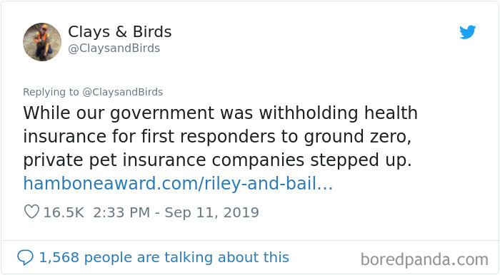 Person Honors The Dog Heroes Of 9/11 That Are Often Overlooked In A Beautifully Sad Twitter Thread Person Honors The Dog Heroes Of 9/11 That Are Often Overlooked In A Beautifully Sad Twitter Thread