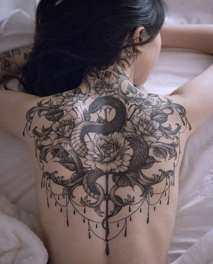 30 Impressive Back Tattoos That Are Masterpieces 30 Impressive Back Tattoos That Are Masterpieces