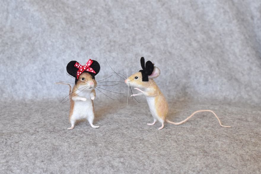 I Needle-Felt Mice And Dress Them Up As Famous Characters (25 New Pics)