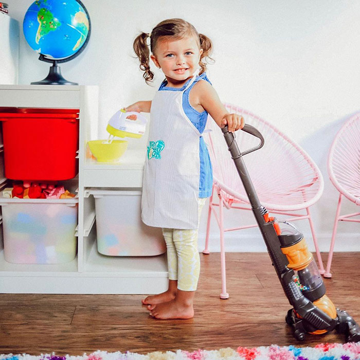 Parents Love This $27 Dyson Vacuum For Kids That Actually Cleans The Floor Parents Love This $27 Dyson Vacuum For Kids That Actually Cleans The Floor