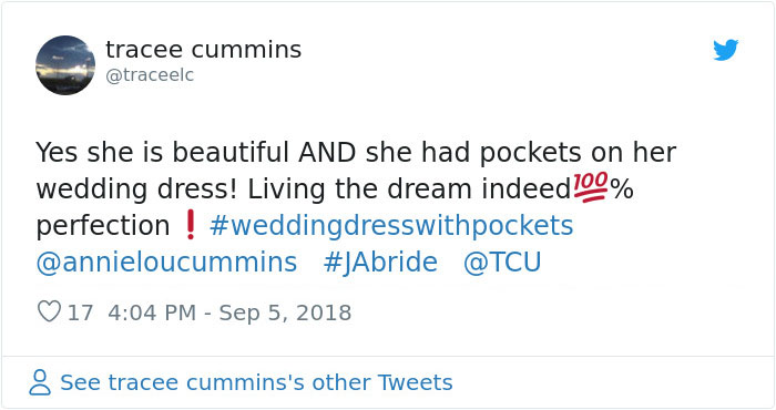 13 Times Brides Couldn’t Hold Back Their Happiness Because They Wore Dresses With Pockets 13 Times Brides Couldn’t Hold Back Their Happiness Because They Wore Dresses With Pockets