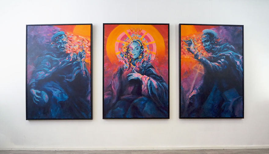 I Turned Pop Artists Into Religious Icons, Do You Recognize Them? I Turned Pop Artists Into Religious Icons, Do You Recognize Them?