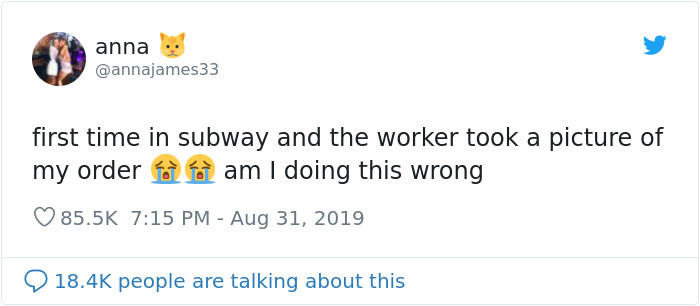 This Woman Drunk-Ordered A Subway Sandwich And It Was So Crazy, The Subway Worker Had To Take A Picture This Woman Drunk-Ordered A Subway Sandwich And It Was So Crazy, The Subway Worker Had To Take A Picture
