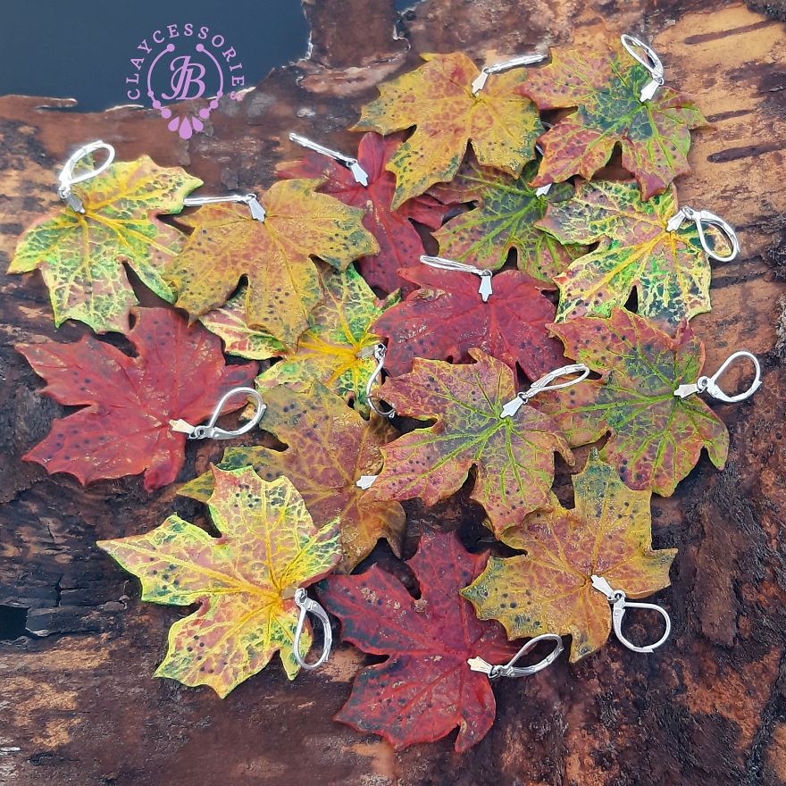 “Autumn On The Way” Jewellery Collection From Polymer Clay! “Autumn On The Way” Jewellery Collection From Polymer Clay!