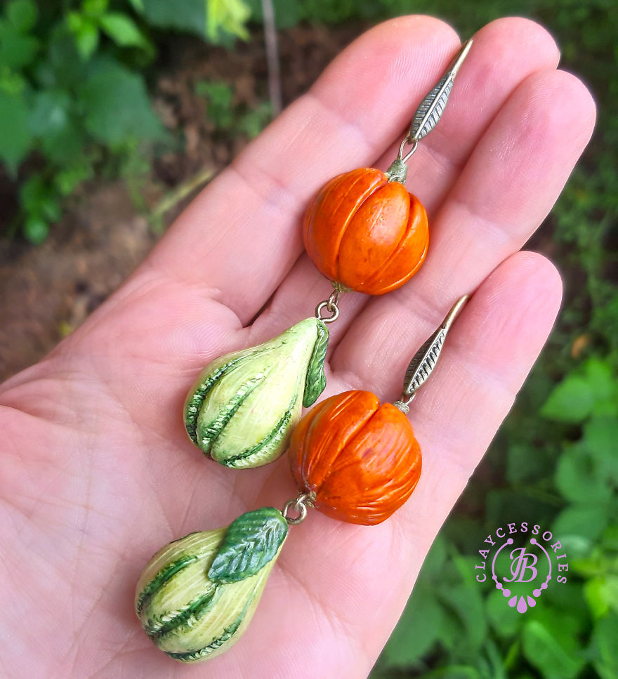 “Autumn On The Way” Jewellery Collection From Polymer Clay! “Autumn On The Way” Jewellery Collection From Polymer Clay!