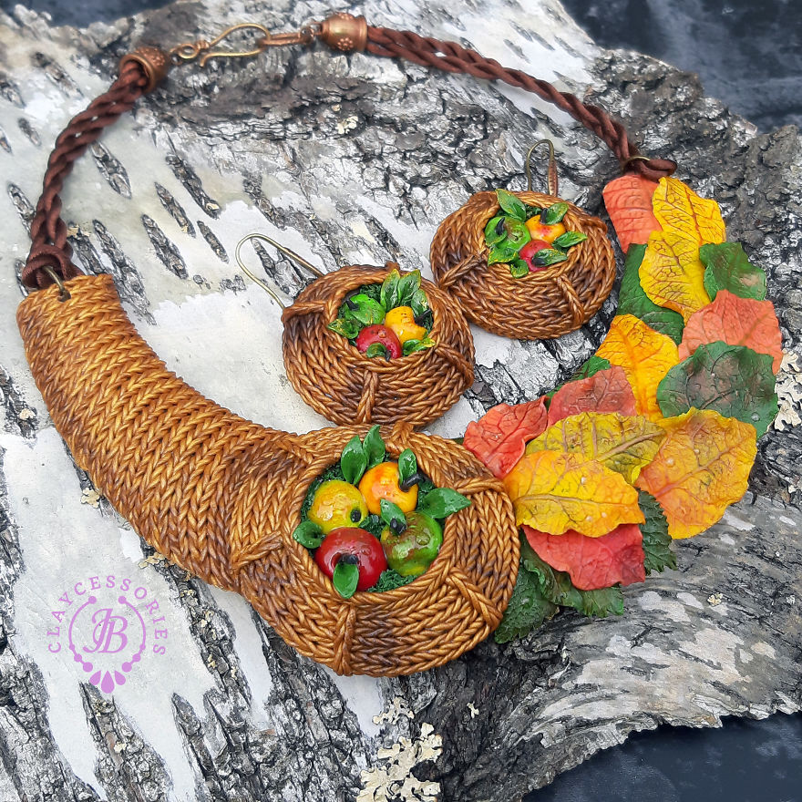 “Autumn On The Way” Jewellery Collection From Polymer Clay! “Autumn On The Way” Jewellery Collection From Polymer Clay!