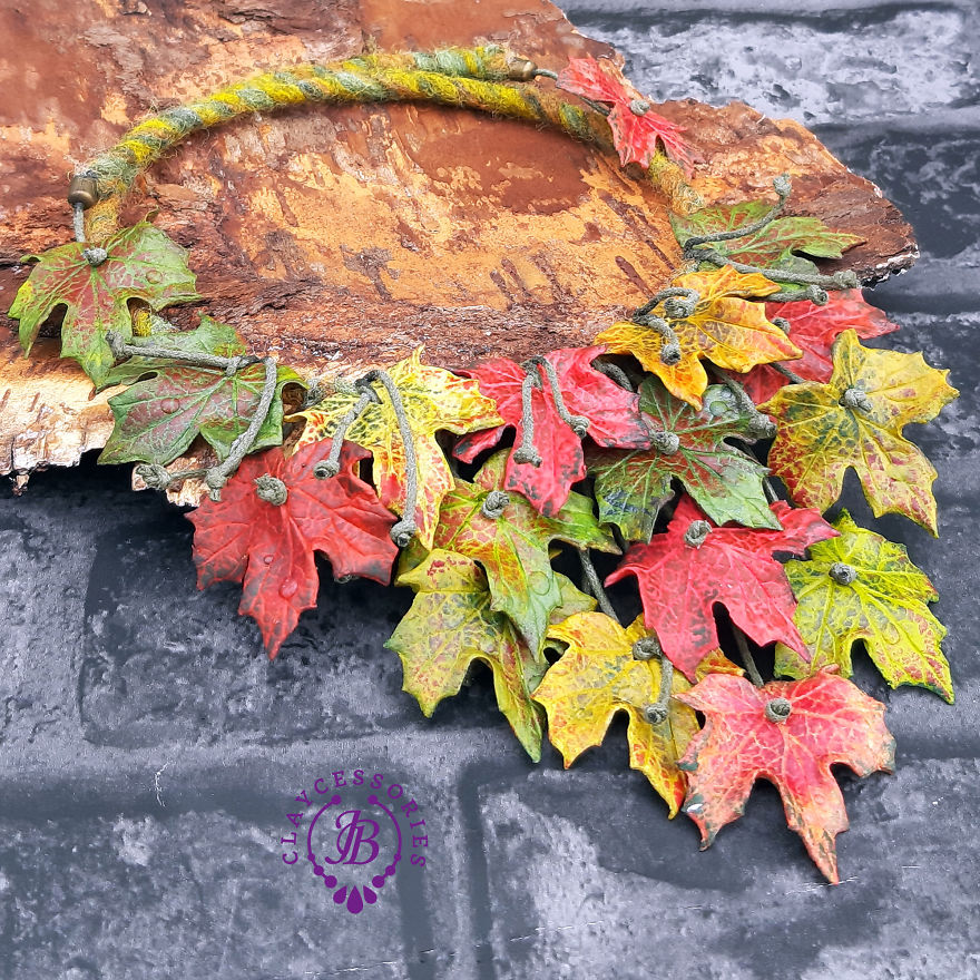 “Autumn On The Way” Jewellery Collection From Polymer Clay! “Autumn On The Way” Jewellery Collection From Polymer Clay!