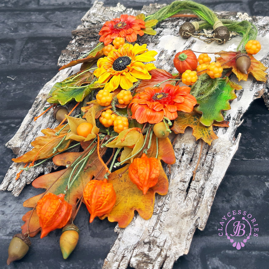 “Autumn On The Way” Jewellery Collection From Polymer Clay! “Autumn On The Way” Jewellery Collection From Polymer Clay!