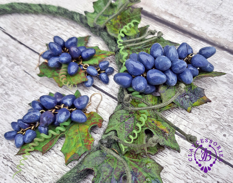 “Autumn On The Way” Jewellery Collection From Polymer Clay! “Autumn On The Way” Jewellery Collection From Polymer Clay!