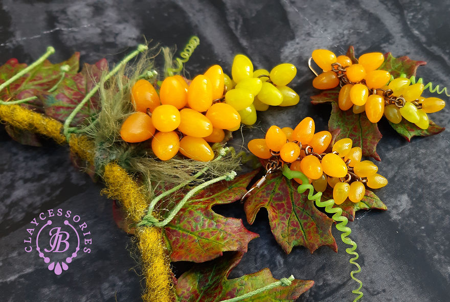 “Autumn On The Way” Jewellery Collection From Polymer Clay! “Autumn On The Way” Jewellery Collection From Polymer Clay!