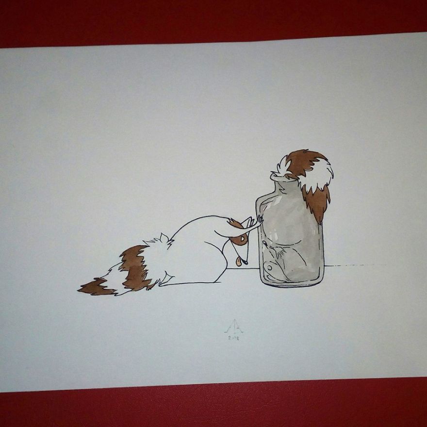 My Friend Makes The Most Adorable Illustrations Of Two Raccoons (26 Pics) My Friend Makes The Most Adorable Illustrations Of Two Raccoons (26 Pics)