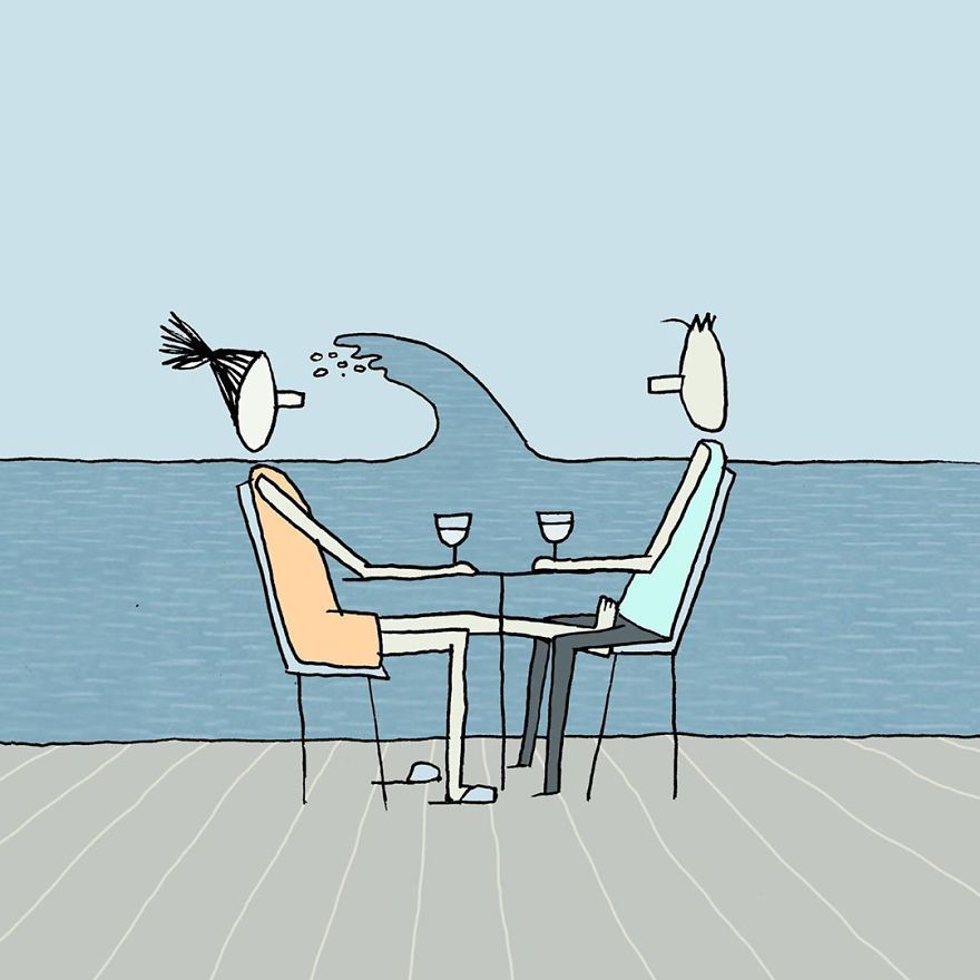 129 Thought-Provoking Illustrations By Israeli Artist Yuval Robichek 129 Thought-Provoking Illustrations By Israeli Artist Yuval Robichek