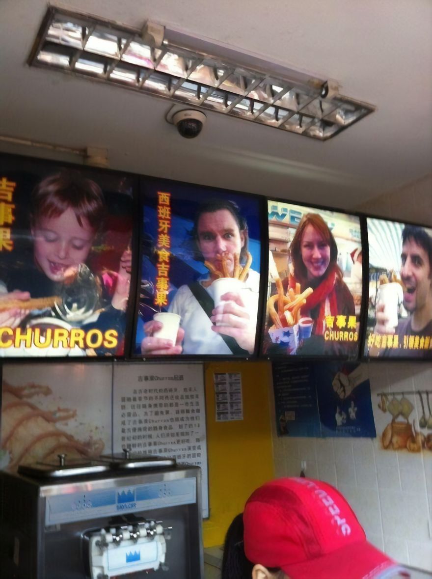 This Guy Finds Out That His Face Is Being Used All Over China To Advertise Churros This Guy Finds Out That His Face Is Being Used All Over China To Advertise Churros