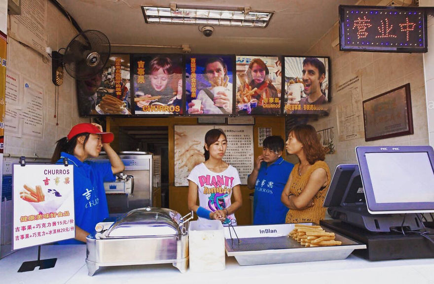 This Guy Finds Out That His Face Is Being Used All Over China To Advertise Churros This Guy Finds Out That His Face Is Being Used All Over China To Advertise Churros