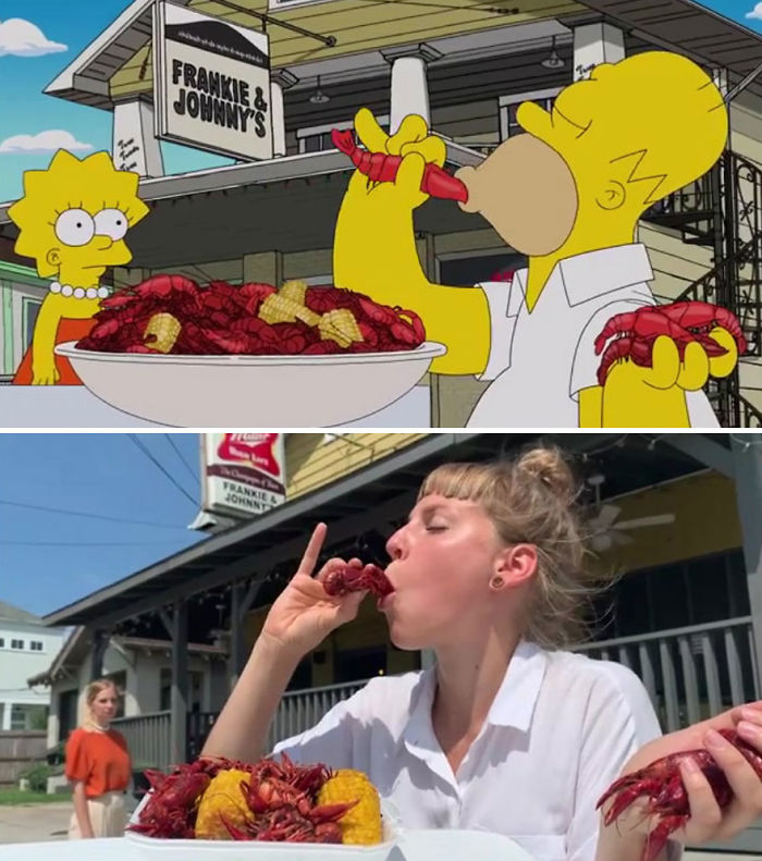 Two Swiss Tourists Recreate &lsquo;The Simpsons&rsquo; Episode Of Homer&rsquo;s Food Tour In 54 New Orleans Restaurants Shot For Shot