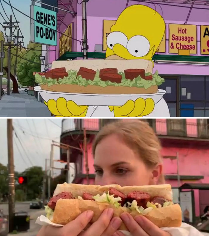 Two Swiss Tourists Recreate &lsquo;The Simpsons&rsquo; Episode Of Homer&rsquo;s Food Tour In 54 New Orleans Restaurants Shot For Shot