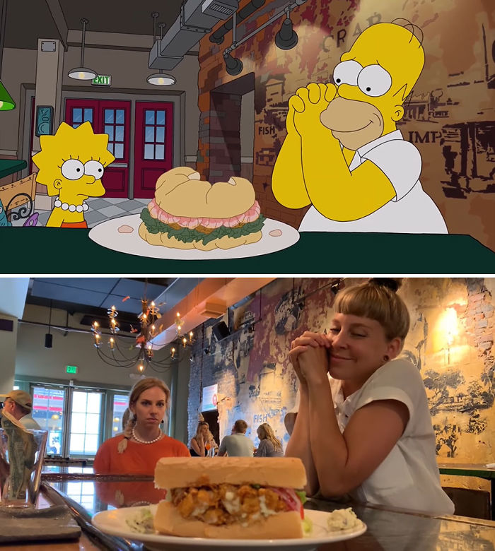 Two Swiss Tourists Recreate &lsquo;The Simpsons&rsquo; Episode Of Homer&rsquo;s Food Tour In 54 New Orleans Restaurants Shot For Shot