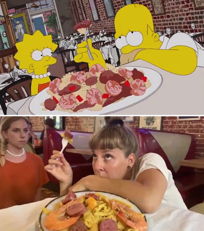 Two Swiss Tourists Recreate &lsquo;The Simpsons&rsquo; Episode Of Homer&rsquo;s Food Tour In 54 New Orleans Restaurants Shot For Shot