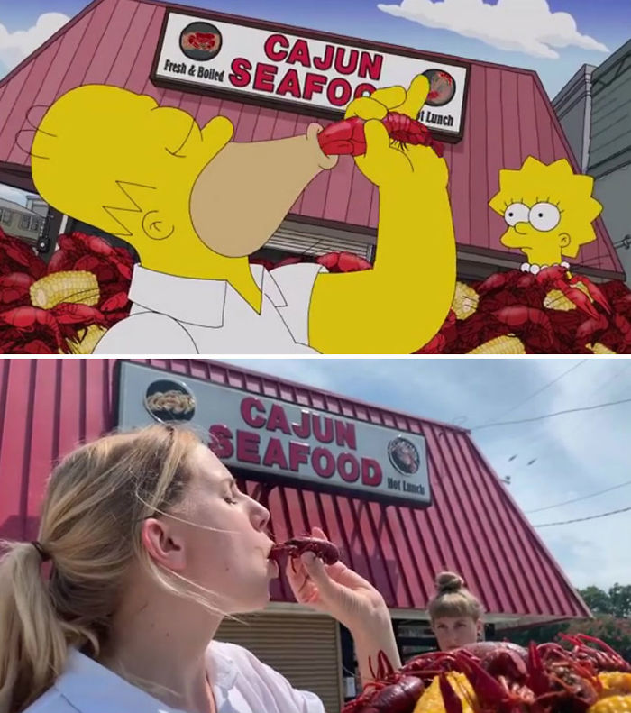 Two Swiss Tourists Recreate &lsquo;The Simpsons&rsquo; Episode Of Homer&rsquo;s Food Tour In 54 New Orleans Restaurants Shot For Shot
