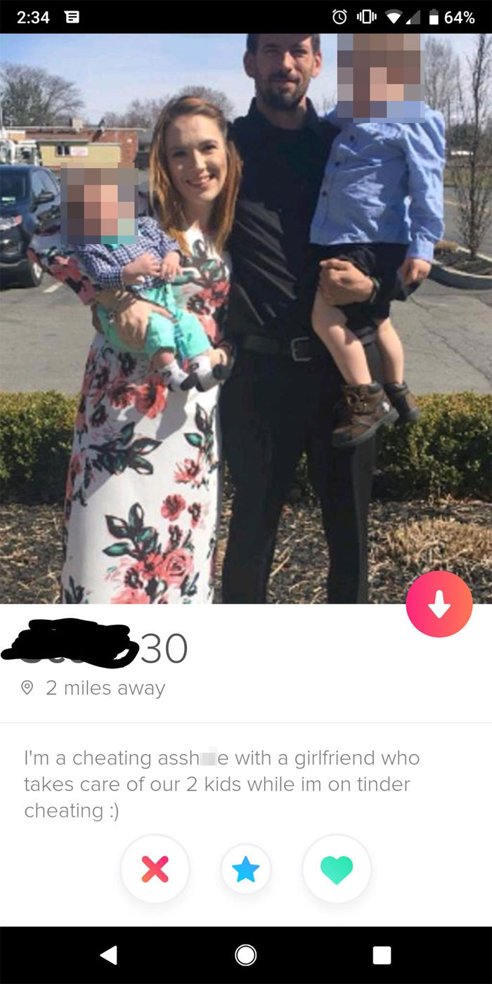26 Times Cheaters Got Exposed On Tinder When Their Partners Edited Their Profiles 26 Times Cheaters Got Exposed On Tinder When Their Partners Edited Their Profiles