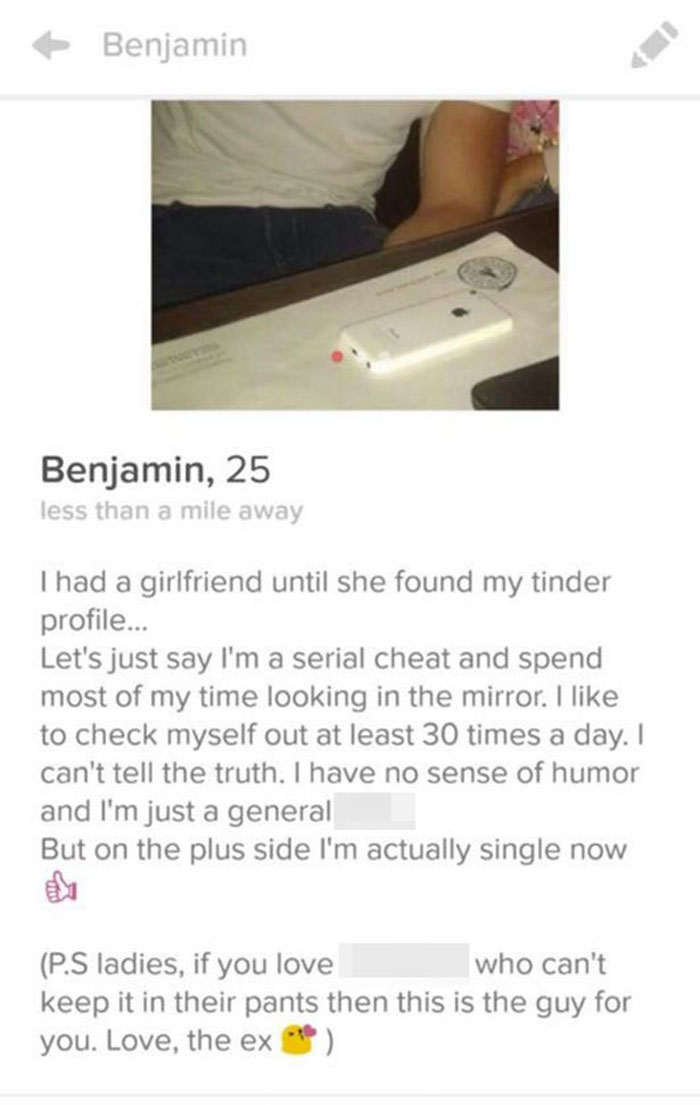26 Times Cheaters Got Exposed On Tinder When Their Partners Edited Their Profiles 26 Times Cheaters Got Exposed On Tinder When Their Partners Edited Their Profiles