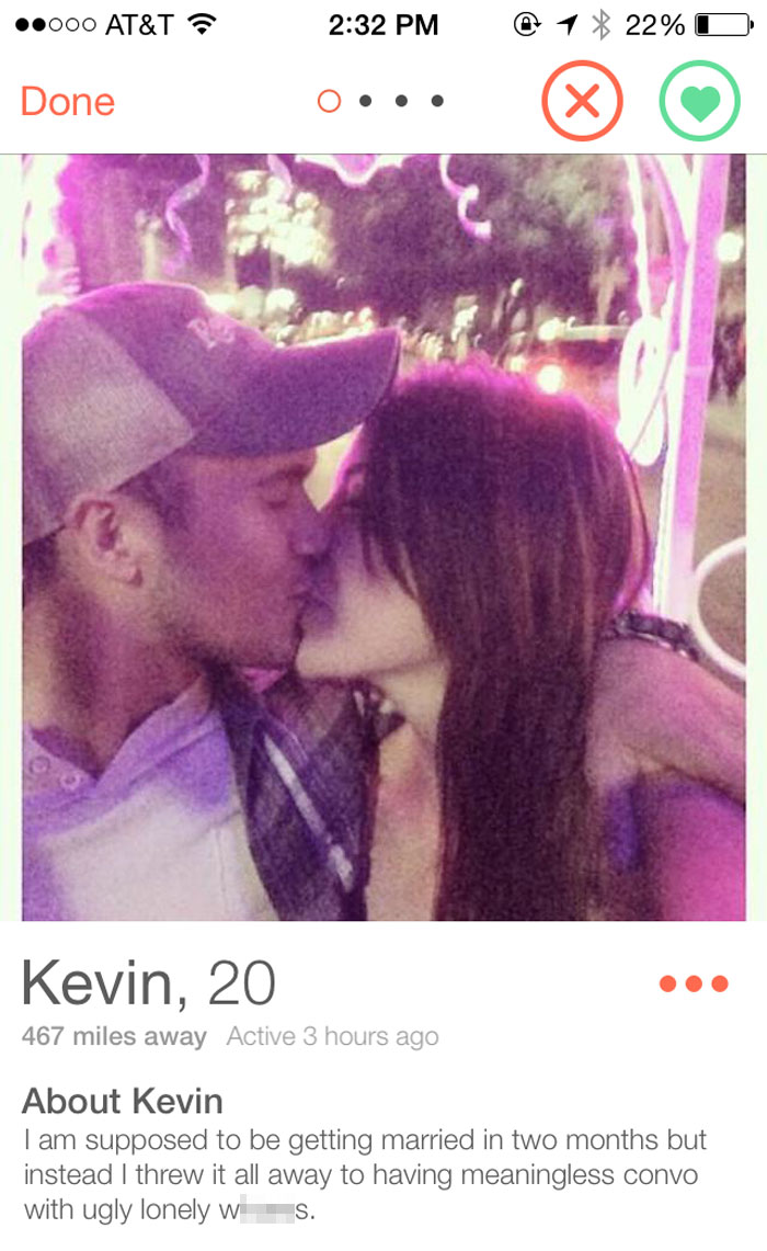 26 Times Cheaters Got Exposed On Tinder When Their Partners Edited Their Profiles 26 Times Cheaters Got Exposed On Tinder When Their Partners Edited Their Profiles