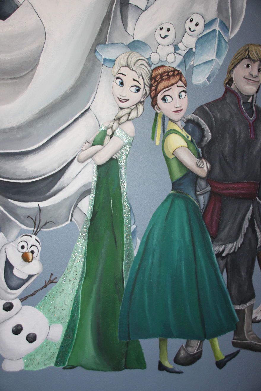 I’m A Stay-At-Home Dad And I Wanted To Make My Daughters’ Room Special, So I Painted Murals In Their Room (19 Pics) I’m A Stay-At-Home Dad And I Wanted To Make My Daughters’ Room Special, So I Painted Murals In Their Room (19 Pics)