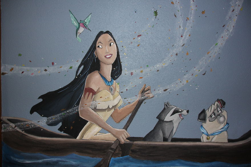 I’m A Stay-At-Home Dad And I Wanted To Make My Daughters’ Room Special, So I Painted Murals In Their Room (19 Pics) I’m A Stay-At-Home Dad And I Wanted To Make My Daughters’ Room Special, So I Painted Murals In Their Room (19 Pics)