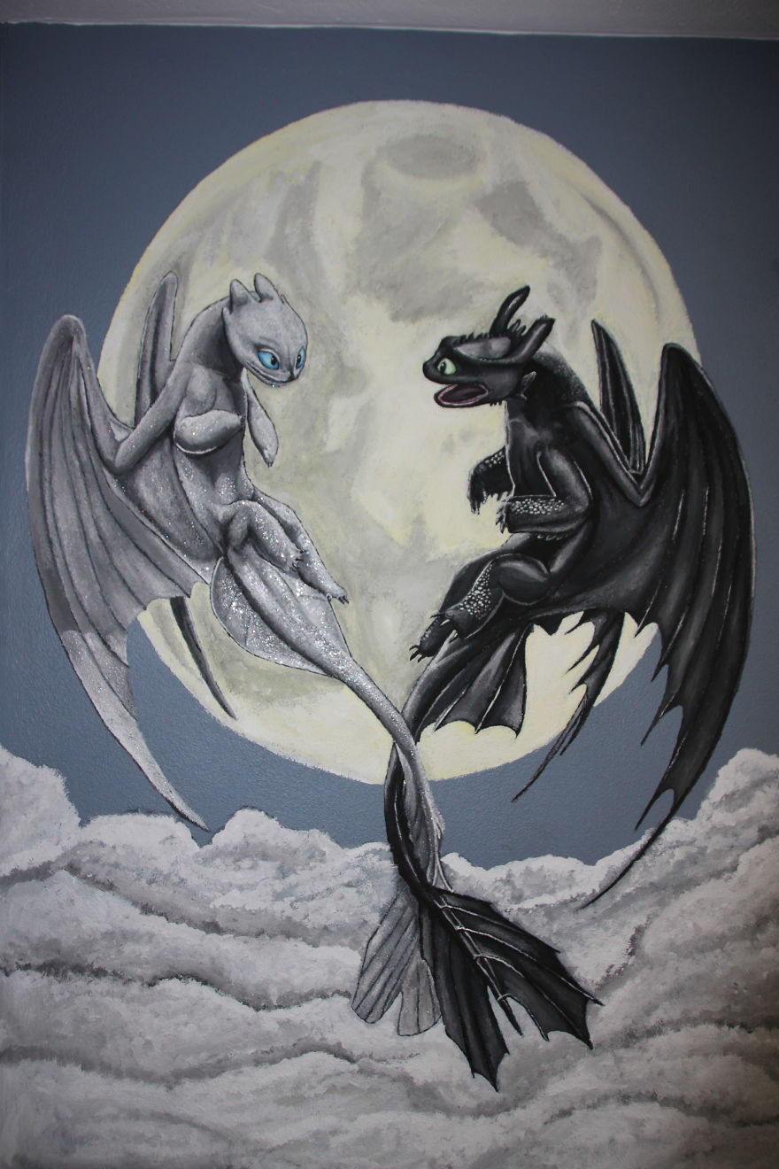 I’m A Stay-At-Home Dad And I Wanted To Make My Daughters’ Room Special, So I Painted Murals In Their Room (19 Pics) I’m A Stay-At-Home Dad And I Wanted To Make My Daughters’ Room Special, So I Painted Murals In Their Room (19 Pics)