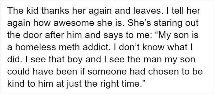 Mom Of A Meth Addict Buys This Stranger $400 Worth Of Textbooks To Teach How Important It Is To Be Kind Mom Of A Meth Addict Buys This Stranger $400 Worth Of Textbooks To Teach How Important It Is To Be Kind