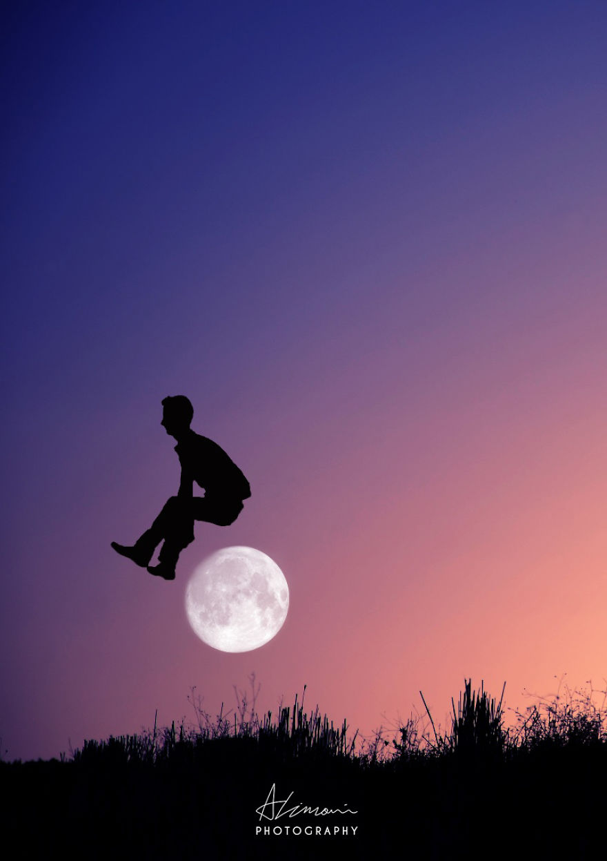 Moon Silhouettes By Adrian Limani Moon Silhouettes By Adrian Limani