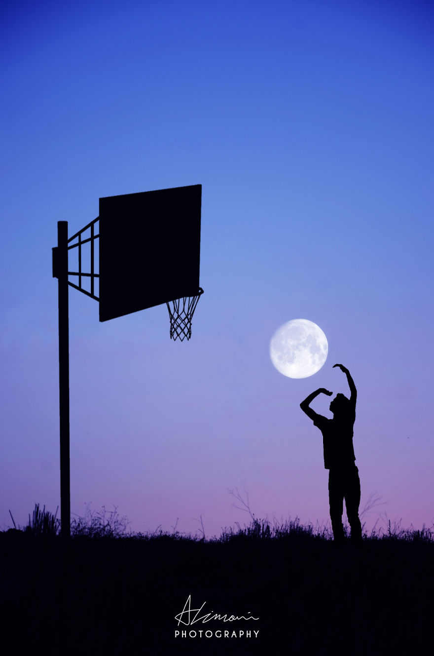 Moon Silhouettes By Adrian Limani Moon Silhouettes By Adrian Limani