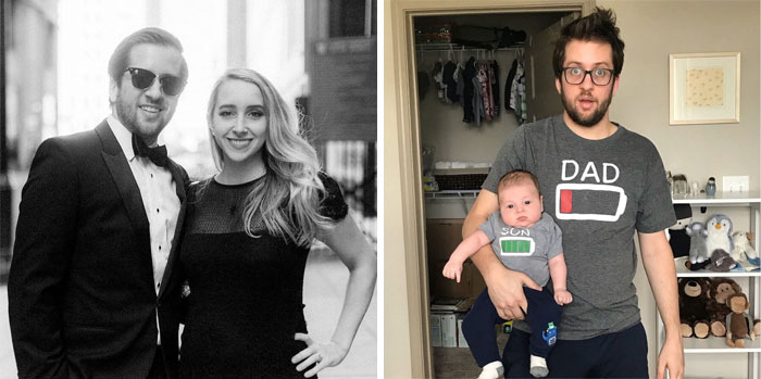 30 Hilarious Before And After Photos Of How Life Changes After Having Kids