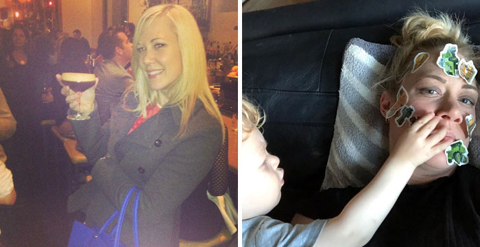 30 Hilarious Before And After Photos Of How Life Changes After Having Kids