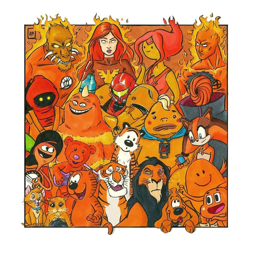 I Sorted Famous Characters By Color And Here Are What 13 Teams Look Like (New Pics) I Sorted Famous Characters By Color And Here Are What 13 Teams Look Like (New Pics)