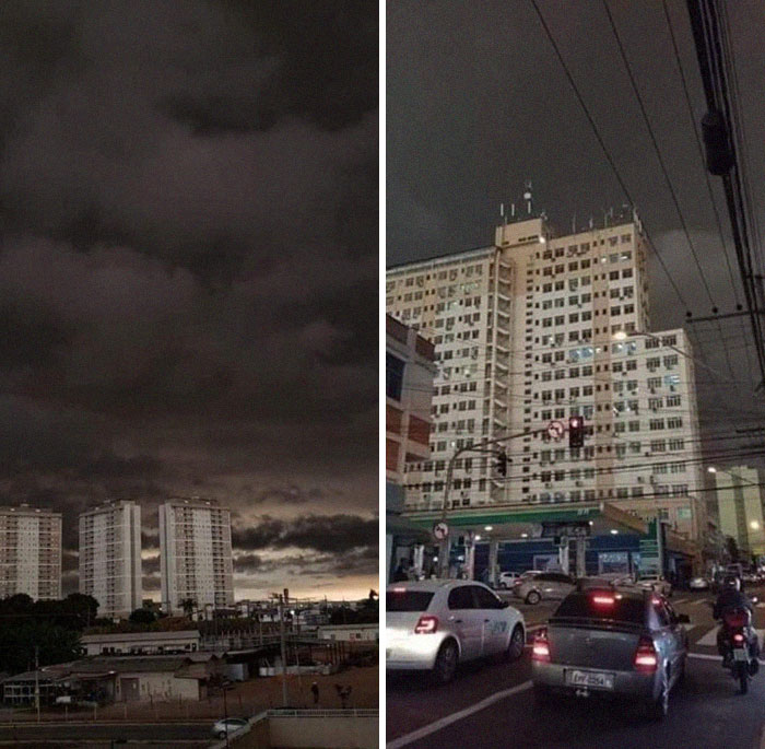 People Share Apocalyptic Photos Of Sao Paulo Which Went Pitch Black During Daytime From Amazon Fires People Share Apocalyptic Photos Of Sao Paulo Which Went Pitch Black During Daytime From Amazon Fires
