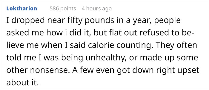 Girl Tells Guy Calorie Counting Doesn&#8217;t Work, He Shuts Her Down By Listing Calories She Doesn&#8217;t Count